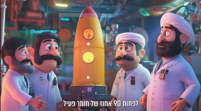 הסבר קליל באנימציה: מה זו פצצה גרעינית ולמה היא מסוכנת?