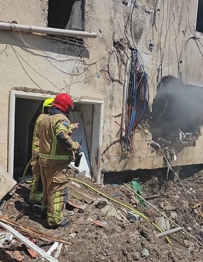 לראשונה: כטב"מ איראני פגע פגיעה ישירה בבית שאן