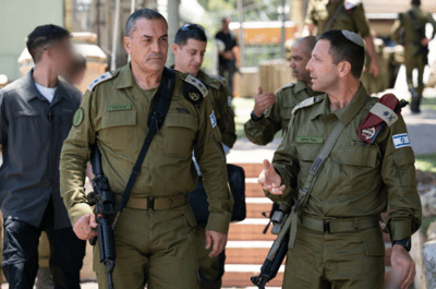 הרמטכ"ל בשומרון: "לא לקבל תופעות של קבוצות אלימות"