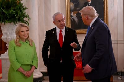 נתניהו וטראמפ.