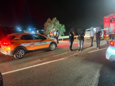 תאונה קשה: הרוג ו-6 פצועים בצומת חילזון