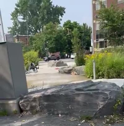 תקרית אנטישמית בקנדה: יהודי הוכה לעיניי בתו