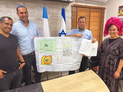 אושרה בנייתו של היישוב שפונה בתכנית ההתנתקות