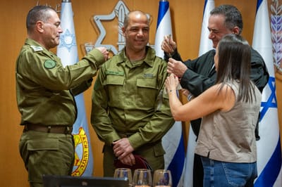 הרמטכ"ל העניק דרגת אלוף לדולף: "הוכחת את עצמך"