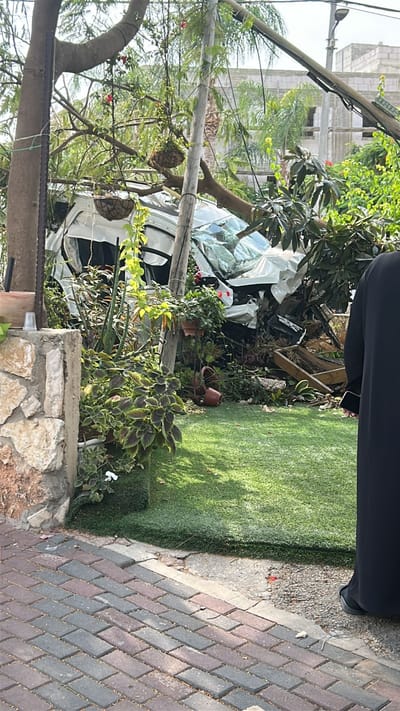 אישה בת 60 נהרגה בתאונה עצמית בג'ת