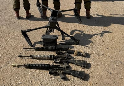 גל ההברחות נמשך: 3 נשקי M16 נתפסו ברחפן בגבול מצרים