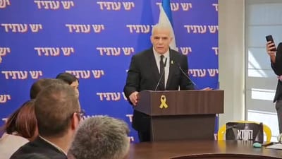 לפיד פונה ליהודי העולם: "אנחנו מסרבים להיכנע לשנאה"