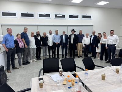 הפעיל הסרוג נבחר לראשות המועצה הדתית בגלבוע