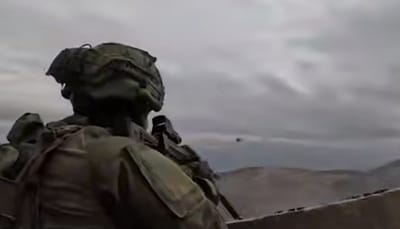 צפו בתיעוד: רגעי החיסול של המחבל מהפיגוע באזור התעשייה בראון