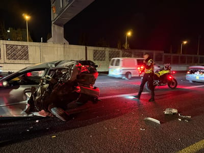 הקטל בדרכים: בן 25 נהרג בתאונה בכביש 20, פצועים קשה בכביש 6