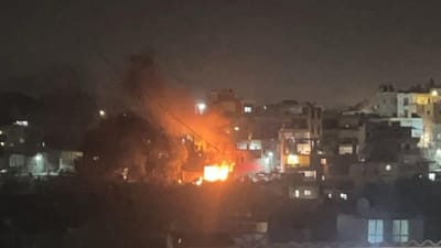 דרום לבנון: צה"ל תקף מחבל חיזבאללה באזור חרוף. צפו
