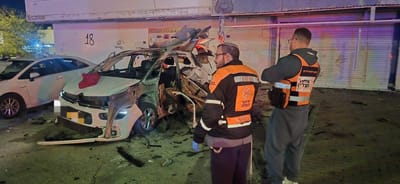 זירת הפיצוץ בקרית ים