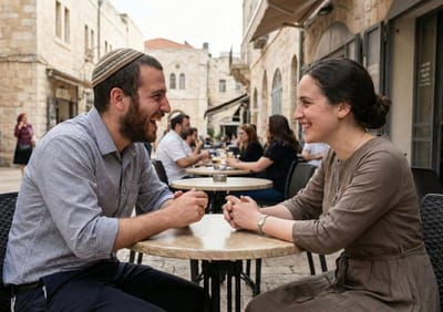 זוג סרוג בדייט