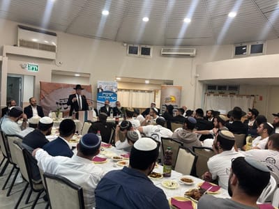 מפתיע: המקום הראשון בו ביקר רב העיר באר שבע החדש