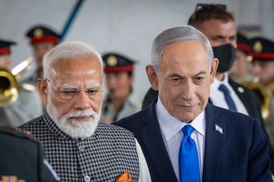 ראש הממשלה נתניהו וראש ממשלת הודו מודי