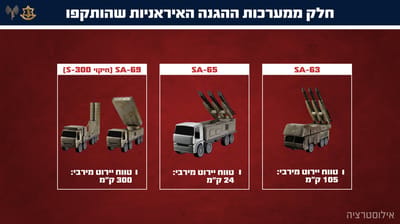 מערכות ההגנה שהותקפו