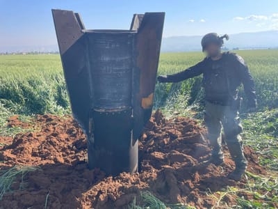 להבין את הנס: שבר יירוט ענק אותר בשדה בעמקים