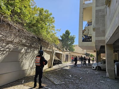 זירת הנפילה במרכז