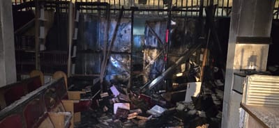 בזמן האזעקות: חשד להצתה בבית כנסת ברמלה 