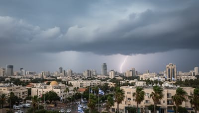 השירות המטאורולוגי: עדכון חשוב לשעות הקרובות