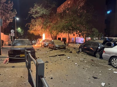 זירת נפילת טיר באזור המרכז