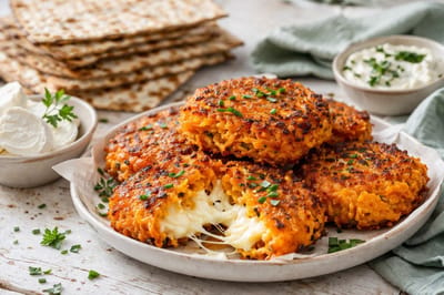 לביבות בטטה עם גבינה