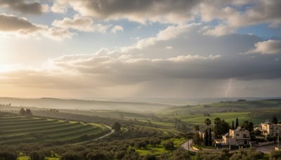 ירידה בטמפ'; הגשם קופץ לביקור: תחזית מזג אוויר לשבוע הקרוב