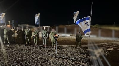 טקס יום הזיכרון בחטיבת החשמונאים