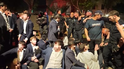 זירת הפריצה לבית המפקד