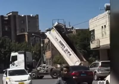 תעלומה: של מי המשאית הישראלית שנוסעת בכבישי תימן?