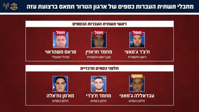 בכירי התשתית שחוסלו
