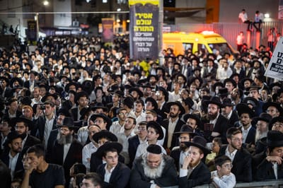 הפגנת החרדים