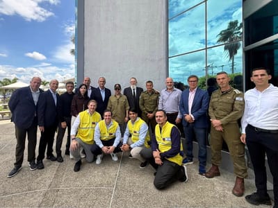 משלחת הסיוע הישראלית נחתה בוונצואלה בעקבות רעידת האדמה