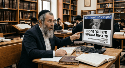 זהירות מחסום לפניך