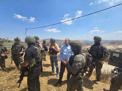 ראש השב"כ בזירת הפיגוע
