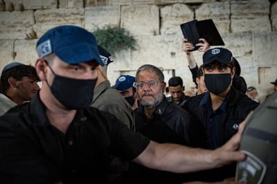 איתמר בן גביר מאובטח