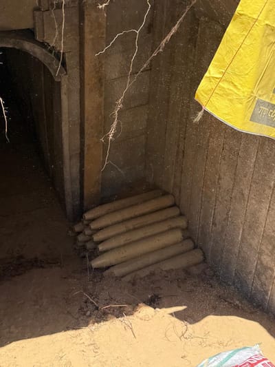 תיעוד ממנהרת הטרור