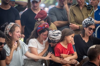 הלווית הראל בירנשטוק הי"ד