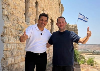 הביקור המרגש של השר שיקלי עם יוסי דגן בשא-נור: