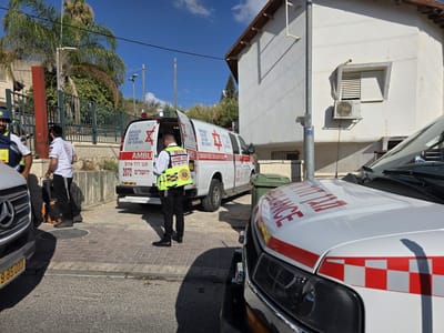 זירת האירוע בבית שמש
