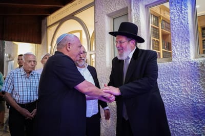 הרב הראשי לאיזנקוט: ״אתה מקור להשראה״