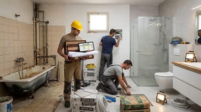 כמה עולה שיפוץ חדר אמבטיה קומפלט? מדריך מלא לעלות, שלבים וטיפים לחיסכון