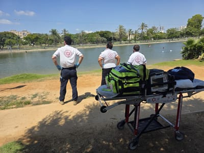 זירת האירוע בתל אביב