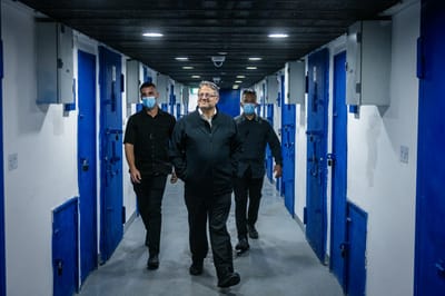 בן גביר בסיור בכלא