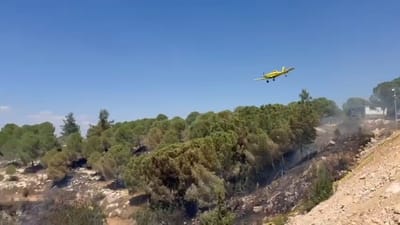 הושגה שליטה על השריפה בגוש עציון, הסכנה לבתים הוסרה