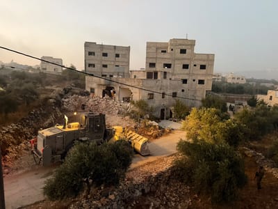 הפעילות בכפרים הפלסטינים