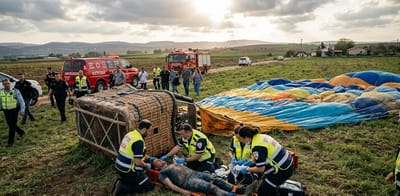 דרמה בשמיים: פצוע קשה בהתרסקות חריגה בבית שמש