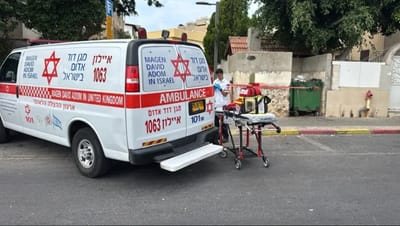 זירת האירוע בחולון