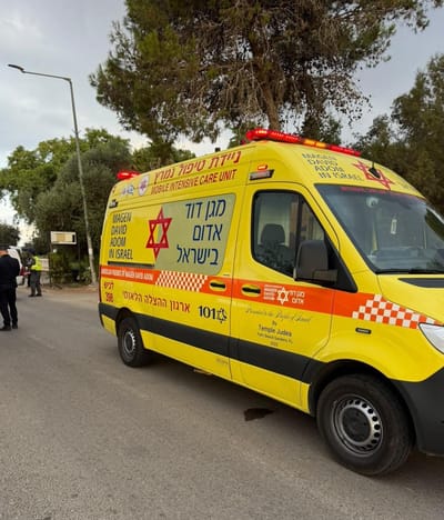 תאונה בעוטף עזה