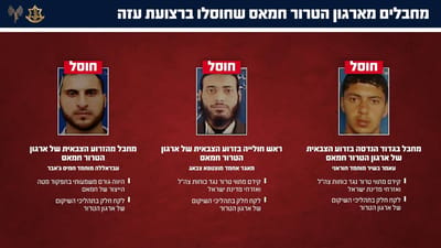 המחבלים שחוסלו